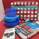 Tupperware Pretty in Plaid Big Wonders New Lunchbox 3 Containers