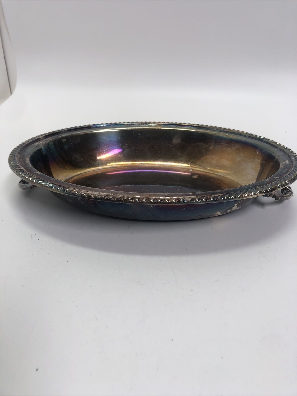 Vintage Silver-plate Serving Dish