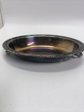 Vintage Silver-plate Serving Dish