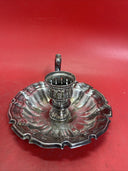 Towle CANDLE HOLDER, Silver Plate, Unpolished, 7”