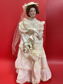 Classic Brides Of The Century Flora 1900s Doll Roman,Inc. no Box, Porcelain.