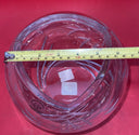 Lenox OPAL INNOCENCE BEAUTIFUL HAND CUT CRYSTAL  ROSE BOWL 8”