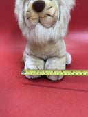 Vintage Big Head Lion Plush Toy 12”
