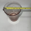 3 Pink Depression Glass Heavy Tumblers Tumblers Vintage ,No Chips 12 Oz