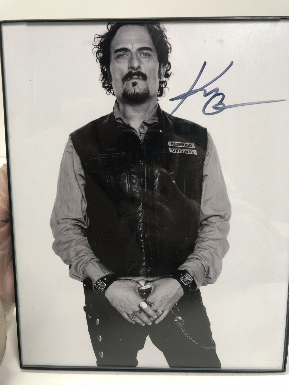 KIM COATES signed Autograph  "SONS OF ANARCHY" in Person Framed