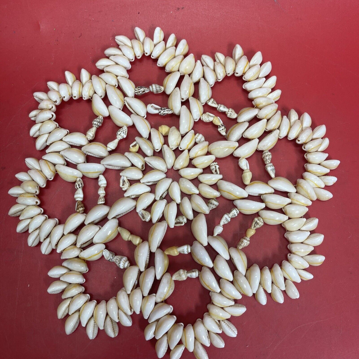 Set Of 3 Vintage 9" Seashell Sea Shell Trivets Coastal Beach Ocean Nautical Boho