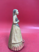 Vintage Art Shipman 1999 Hand cast and Painted Saint Statue 10 In Tall