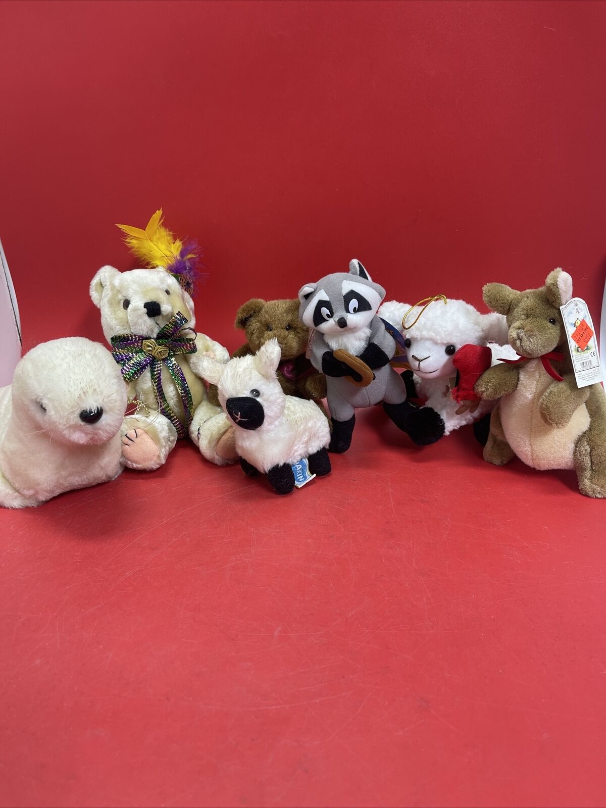 Vintage Plushie Lot 7 -Small Plushies