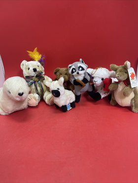 Vintage Plushie Lot 7 -Small Plushies