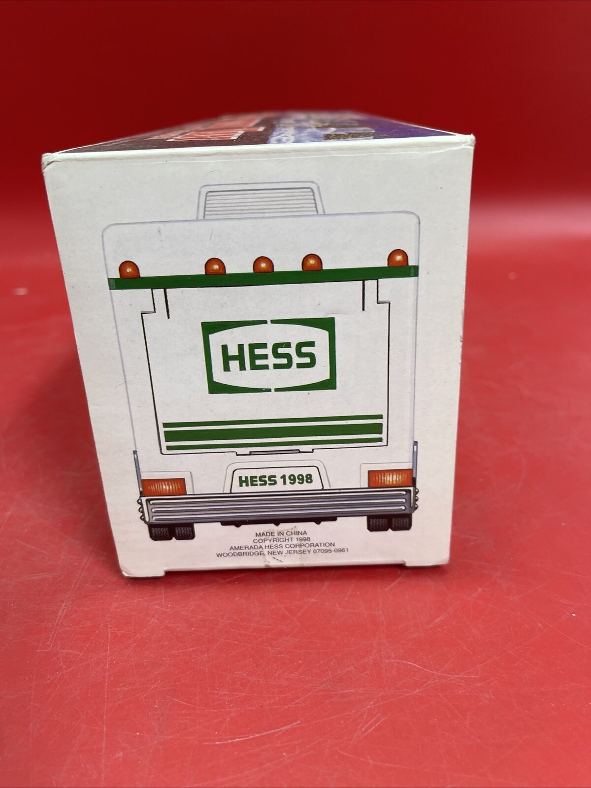 1998 Hess Truck Recreation Van with Dune Buggy and Motorcycle