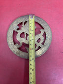 Vintage Brass Trivet with Pattern Lot 3 #8