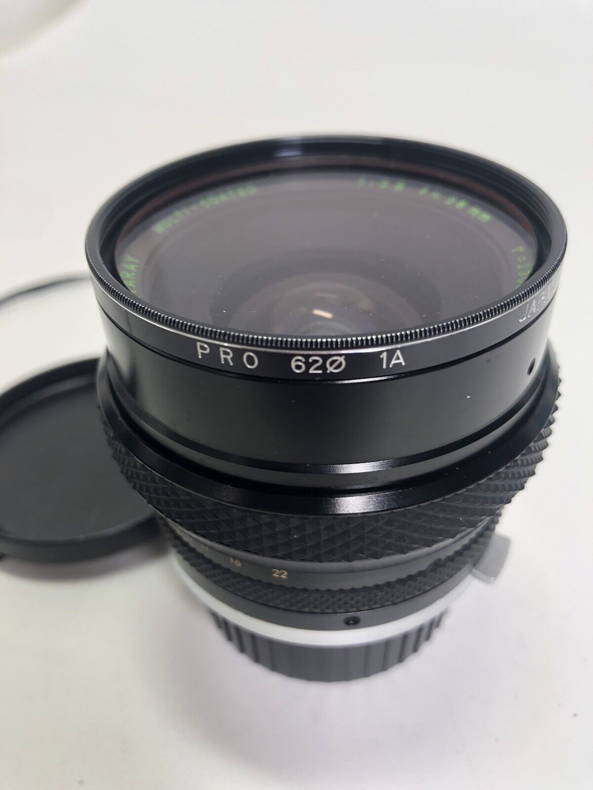 Quantaray 1:2.8 52mm F=28MM Camera Lens MC No 1049961 UNTESTED