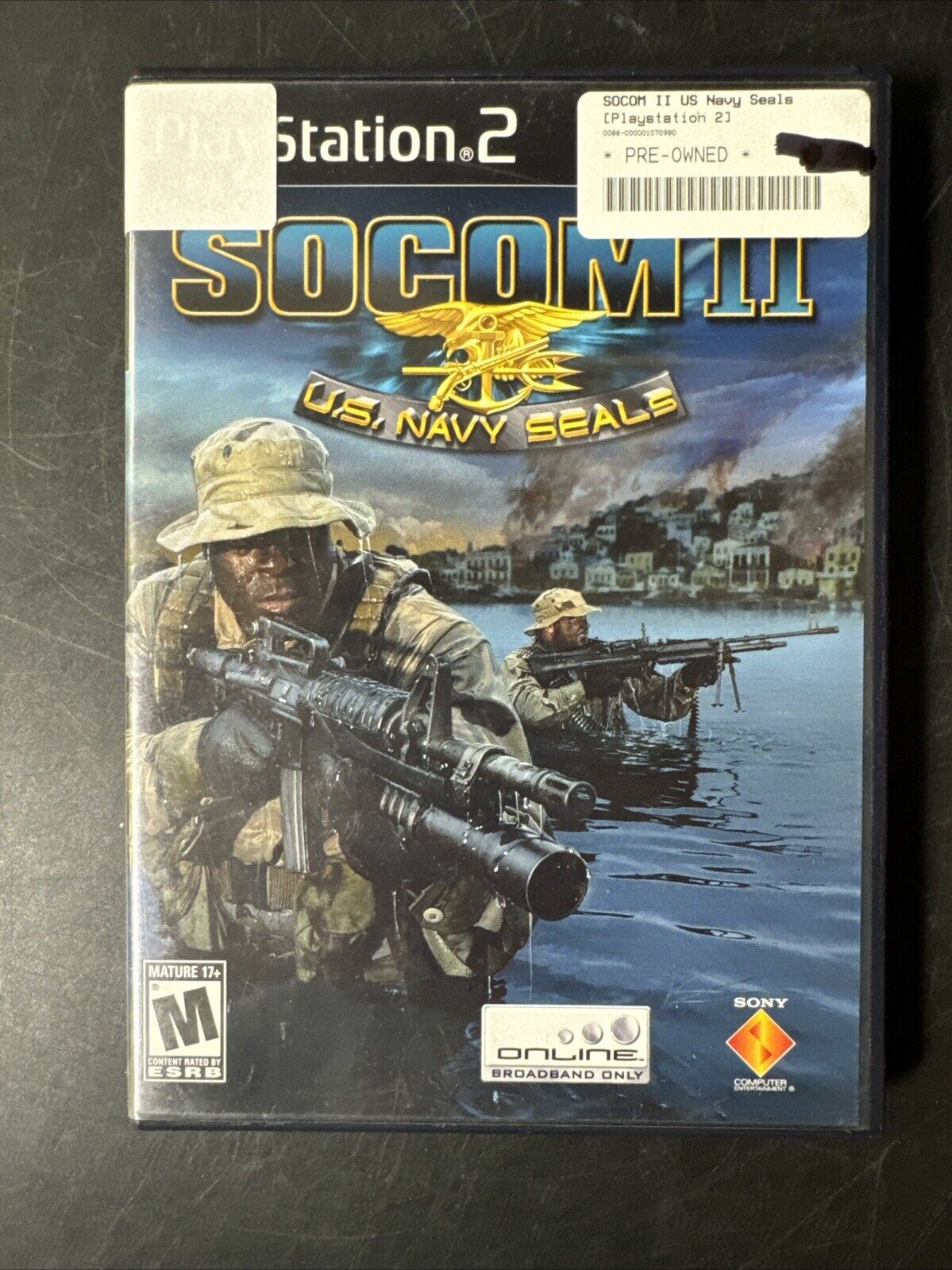 Lot Of 3 PS2 Playstation 2 Video Games Socom