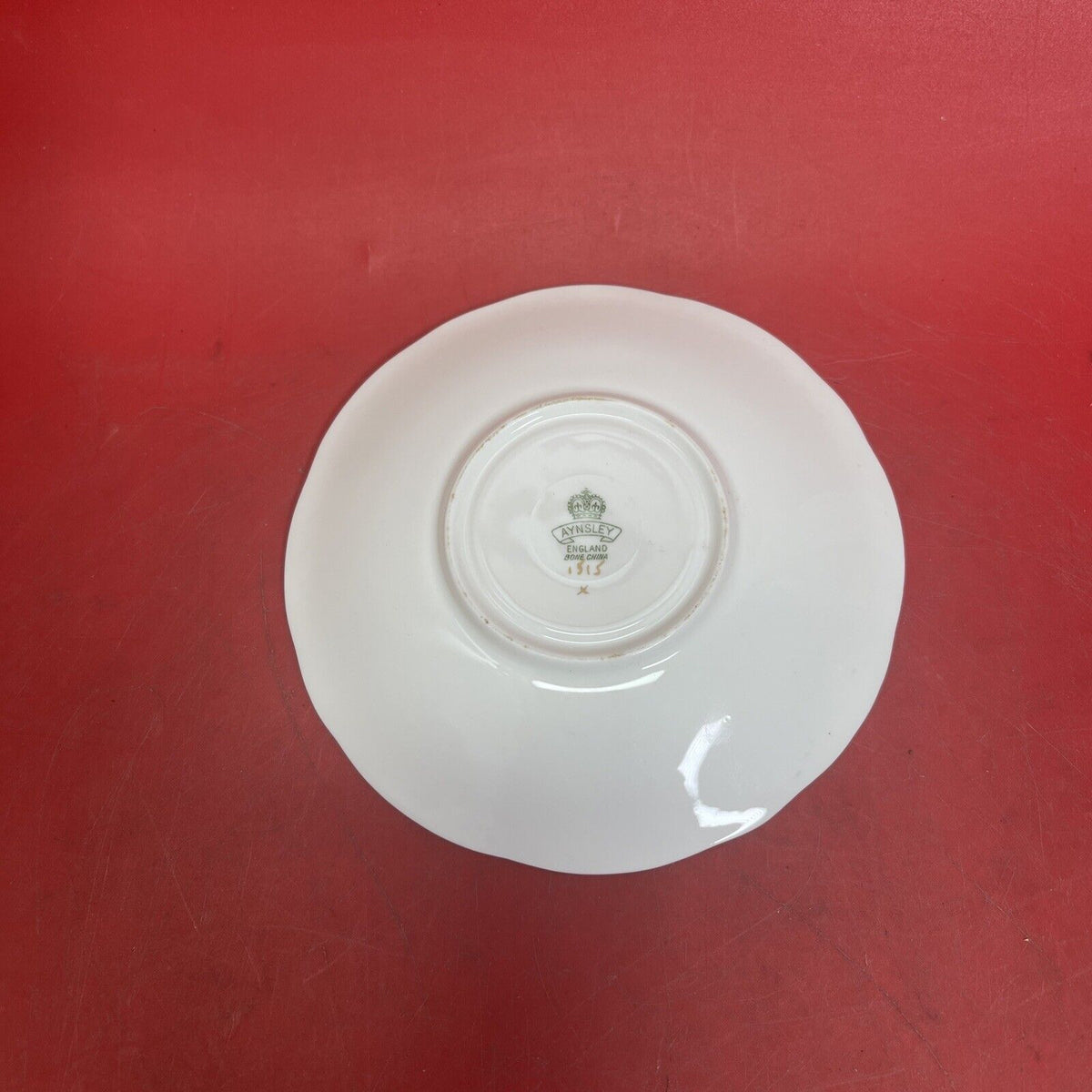 Vintage Aynsley Bone China Rose Bouquet Cup And Saucer England G.1515