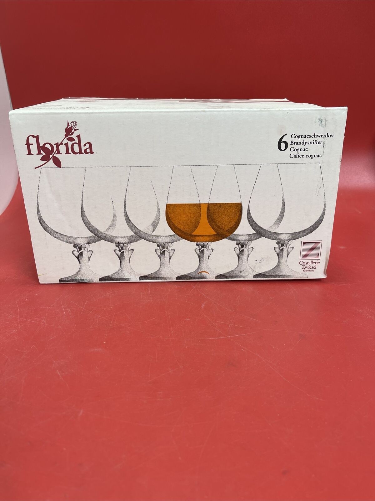 SCHOTT  ZWIESEL Florida Brandy Cognac Shifter Glasses Germany Set Of 6