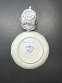 Vintage Porcelaine de Paris France Mini Cup & Saucer - Floral