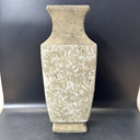 Handcrafted Stone Ware Floral Vase