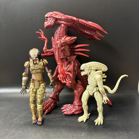 Lot Of 3 Alien Collection Predator Xenomorph Action Figures, #6