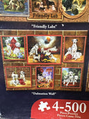 The Art Of Linda Pickens Best Friends Dog Puzzle Collection 4-500 Piece Puzzles