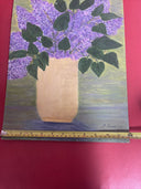 Painting Canvas Pattern Vase Flower