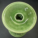 Lenox Summer Terrace Green Ivy Majolica Candlestick Holder/ Lot 2