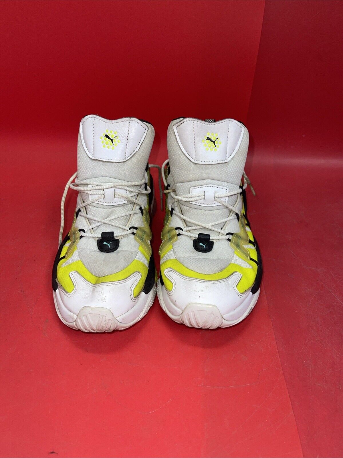 Puma LQD Cell Omega Lab Mens Trainers Textile Lace Up Shoes 370928 01 Size 11.5