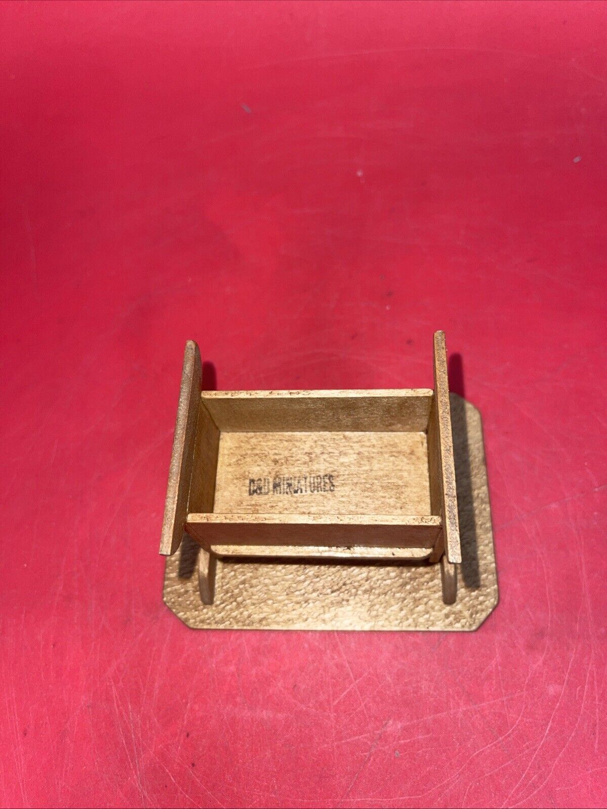 Vintage Dollhouse Furniture D & D Miniatures Lot