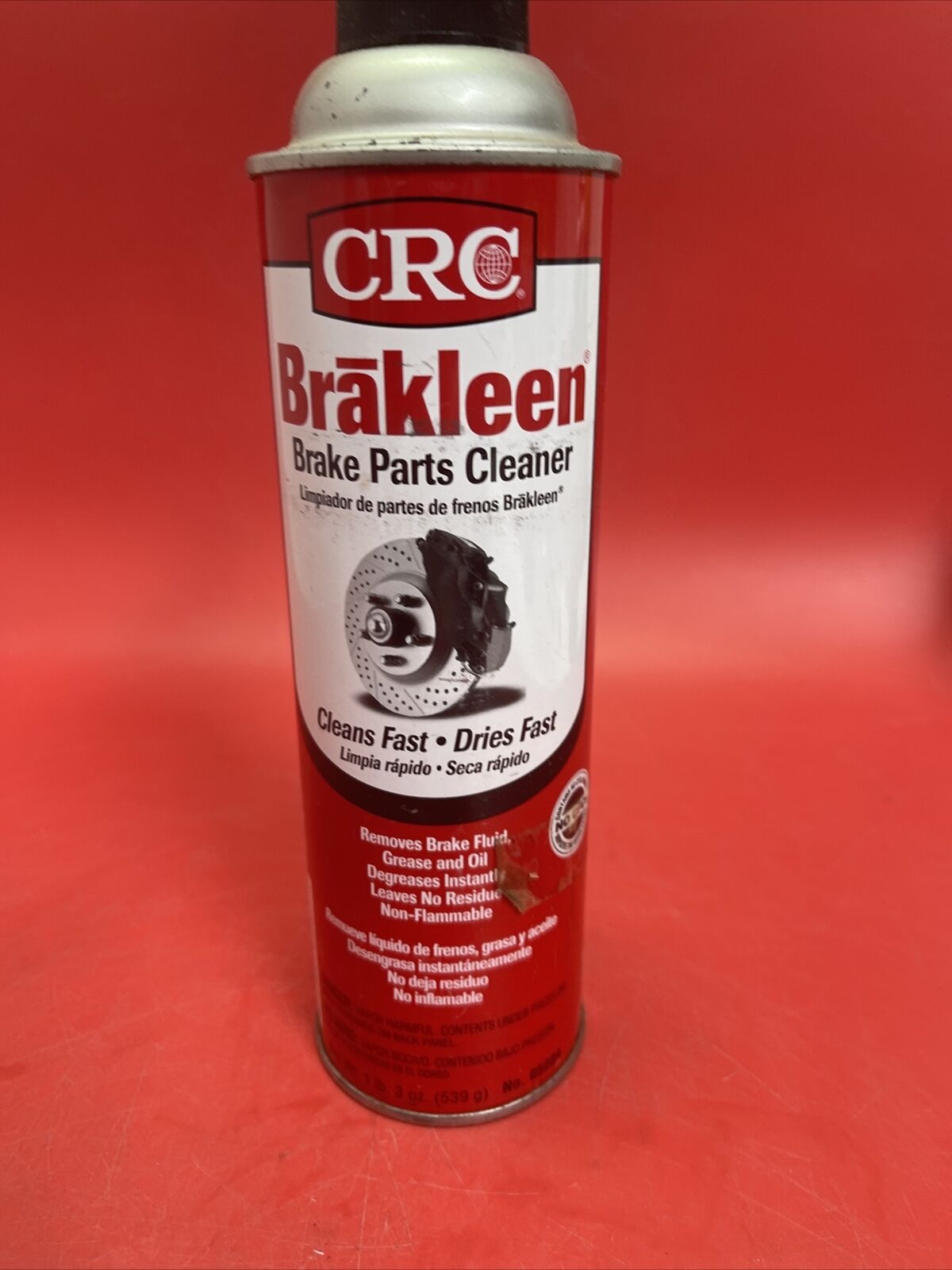 CRC Brakleen 3 Oz. Aerosol Chlorinated Brake Parts Cleaner 05089