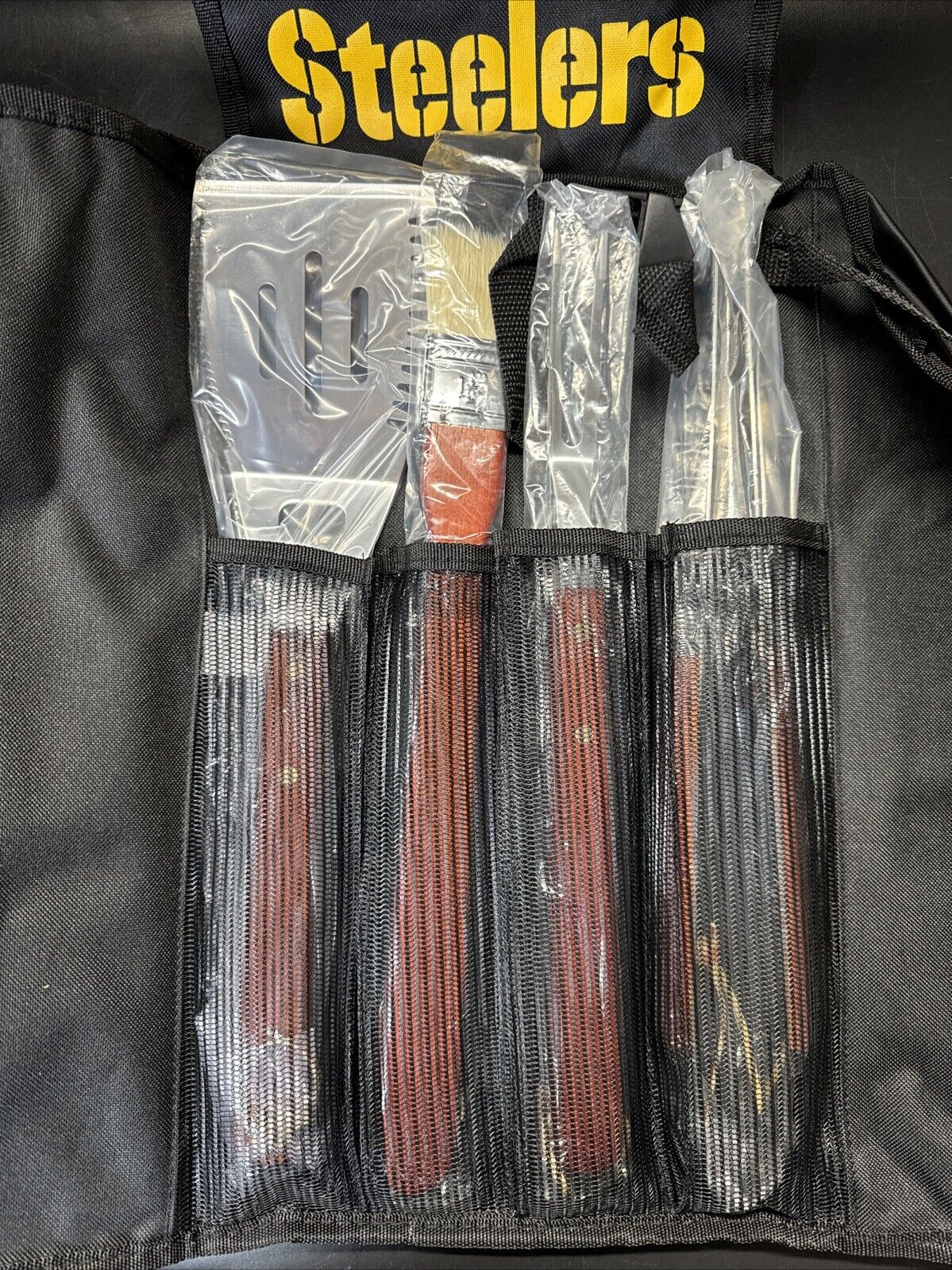 NFL Pittsburgh Steelers 5 Piece BarBeQue Set