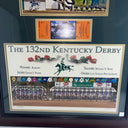 a collection of memorabilia commemorating Barbaro  2006 Kentucky Derby victory