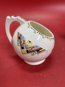 Vintage Set 2  Crooksville China Co. Petit Point Sugar Bowl & Creamer