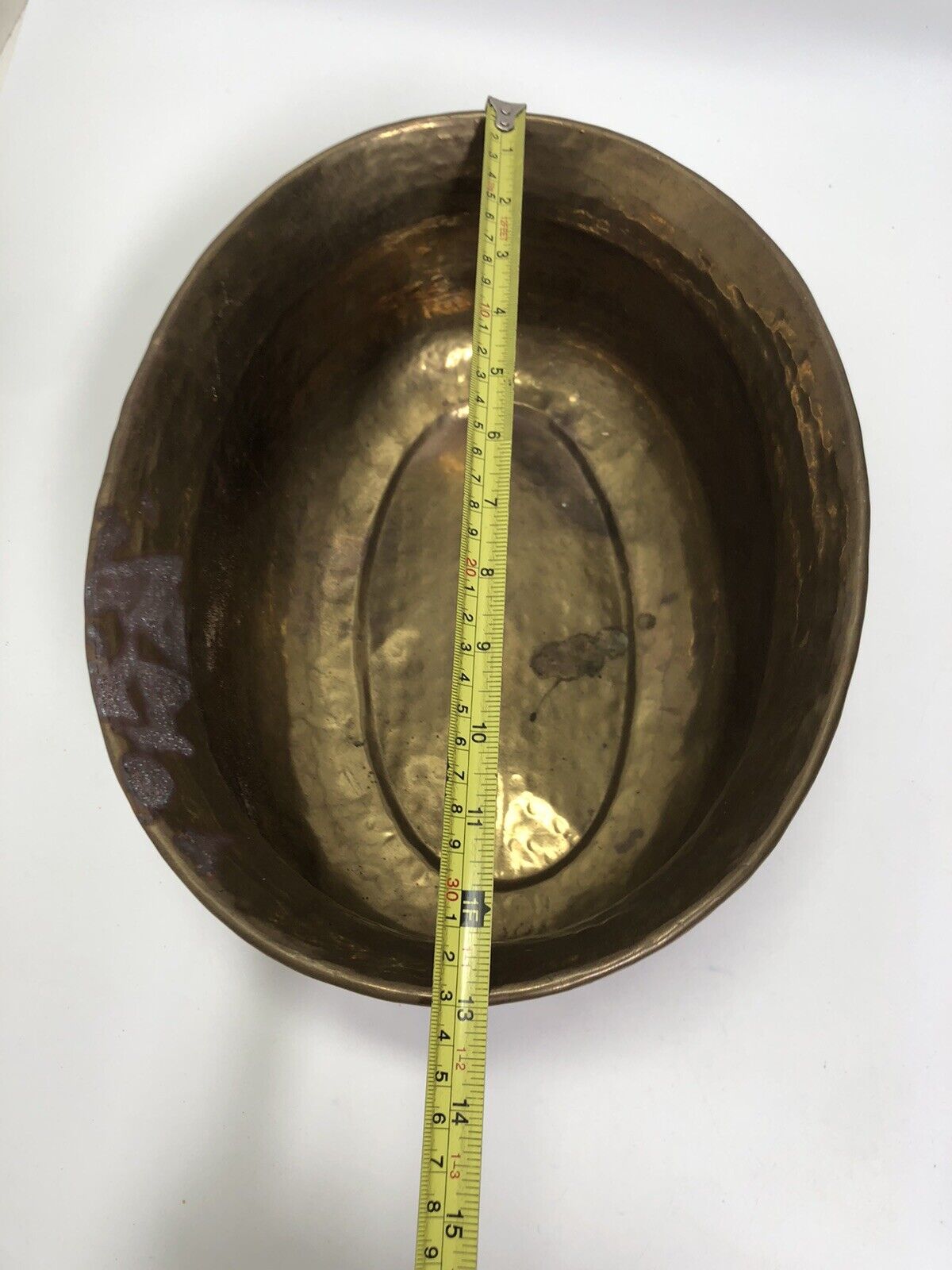 Round Solid Brass Planter w/ Rope Tassel Accent