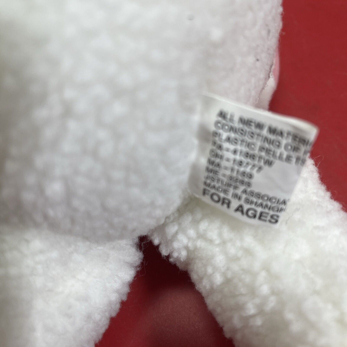 Vintage Sheep Plush Toy:Hi!I’m Lucy Squeeze Me I Baaa