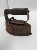 VINTAGE SAD IRON WITH COPPER BASE