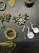 Vintage Costume Jewelry/ Lot Of 24