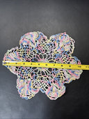 6 Vintage Handmade Doilies Various Sizes, #2