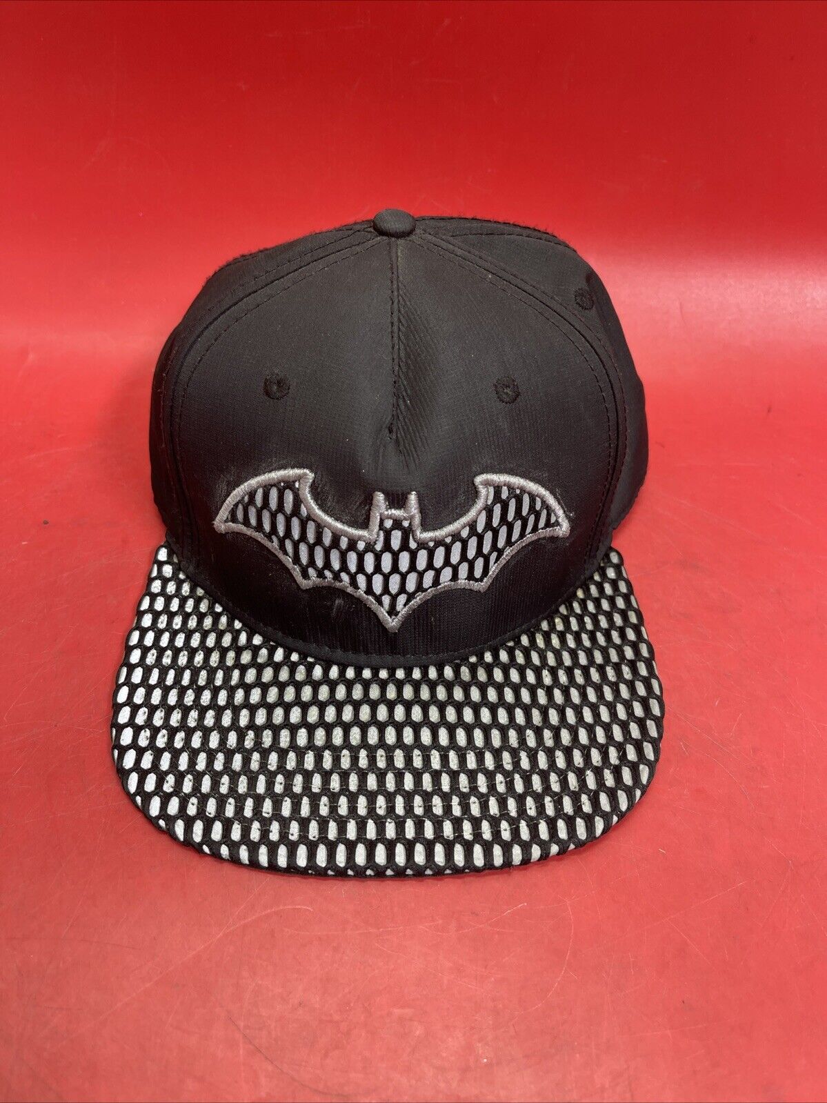 Batman Baseball Caps Lot of 3 Black with Adjustable Strap #1