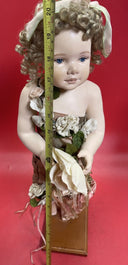 2000 Master Piece Gallery 20" CHERUB All Porcelain Limited Edition Artist Doll