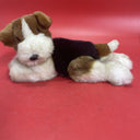 Vintage Dakin Fox Terrier Plush Stuffed Animal Puppy Dog 89