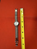 Faded Flory Silver Tone Stainless Steel Watch for Women
