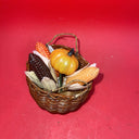 Annalee Mobilitee 1993  Thanksgiving Pilgrim Mice Couple With Basket