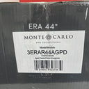 Monte Carlo Fan Collection Color Ecabado/Aged Pewter 44" Hugger LED