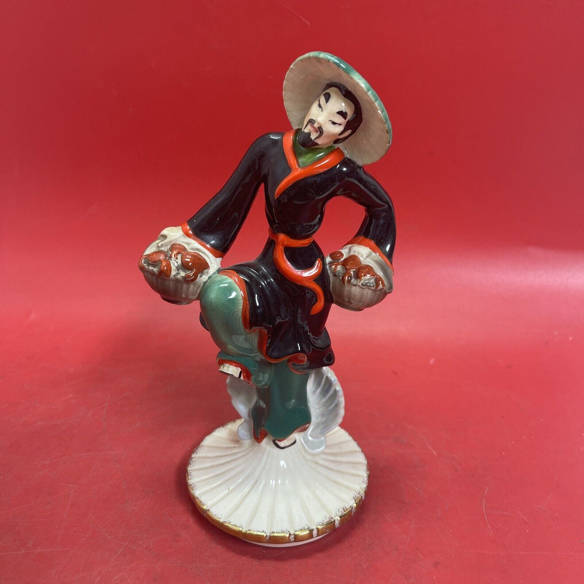 Vintage  Japanese Shell Vendor & Lobster Vendor By Barbara Baldwin