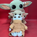 The Mandalorian Star Wars Grogu Baby Yoda Plush Lot Of 3
