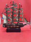 Fragata Espanola 1780 Spanish Naval War Ship Replica Sailboat Model Wood