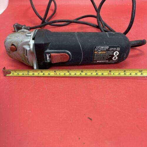 WORKS - Drill Master 4 1/2" Angle Grinder #60625 - 120 V - 4.3 Amp - 11,000 RPM