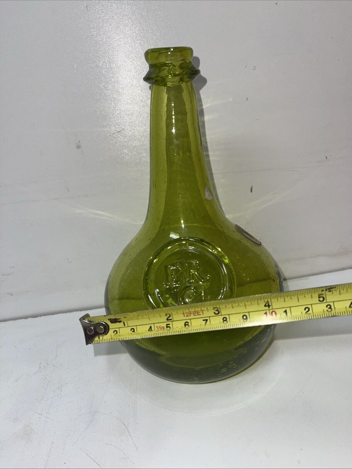 Vintage Colonial Style Handmade Bottle from Jamestown, Virginia (ERC)