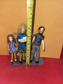 Vintage Erna Meyer Stockinette Posable Dollhouse Family Of 4 #2