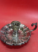 Towle CANDLE HOLDER, Silver Plate, Unpolished, 7”