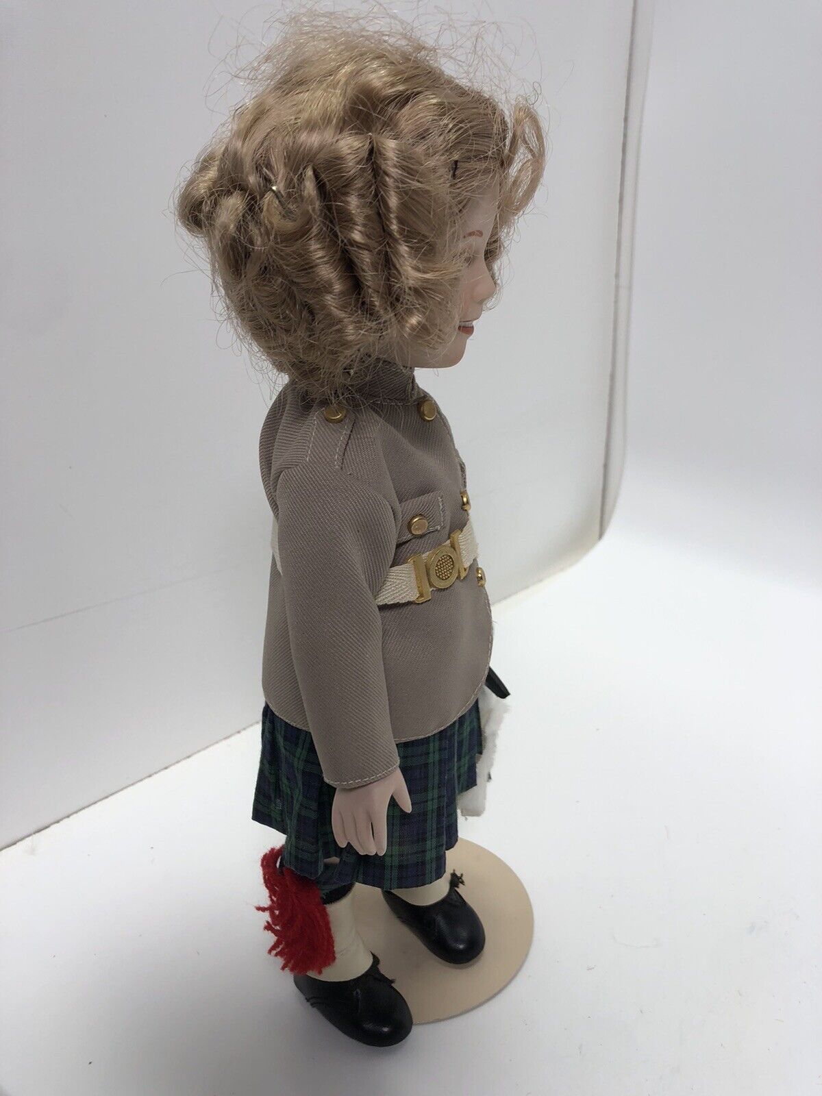 Danbury Mint Dolls of the Silver Screen Shirley Temple Wee Willie Winkie 1986